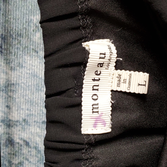 Monteau | Ethereal Boho Goth Lolita Black Sheer High Low Skirt - Picture 2 of 8